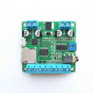 4 But tons Triggered MP3 Player Board with 10W Amplifier and Terminal Blocks