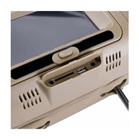 Lecteur DVD universel de qualité supérieure pour appuie-tête de voiture 7 pouces avec SD, USB, jeux, IR, FM, MP5