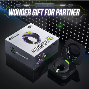APP-gesteuerter Elektroschock-Penisring mit Verzögerungsfunktion, vibrierender Sexspielzeug-Vibrator für Männer - Product Image 6