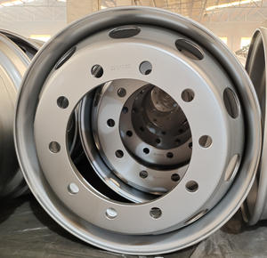 ล้อเหล็กแบบท่อขนาด 8.5-24 สำหรับรถบรรทุกและรถพ่วงสำหรับงานหนัก - Product Image 6
