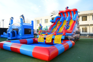 Khuyến mại thương mại lớn <span class=keywords><strong>Inflatable</strong></span> <span class=keywords><strong>Spiderman</strong></span> trượt <span class=keywords><strong>Inflatable</strong></span> hồ bơi trượt nước để bán - Product Image 4