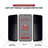 Protection d'écran de téléphone portable HD mate, nano-céramique, souple, ultra-fine, étanche, anti-rayures, anti-traces de doigts, sans bulles, qualité AAA