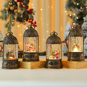 Christmas music box, gold-painted birdcage, <b>crystal</b> <b>ball</b>, Christmas gift, Christmas decoration, ornament for girlfriend or - Product Image 1