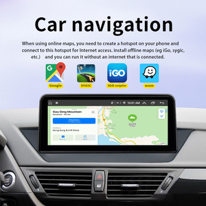 Oem 10.25 Inch Voor Bmw X1 E84 Auto Video Radio Dvd-Speler Gps Draadloze Carplay Android Auto Qualcomm 665 Dsp Fm - Product Image 4