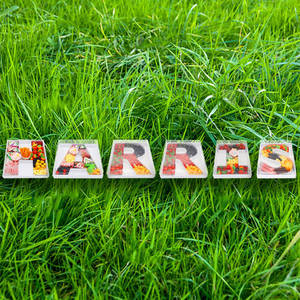 Letras de Cartón Rellenables de 12 Pulgadas con la Leyenda 'HARRIS' para Fiestas de Celebración de las Elecciones Presidenciales de EE. UU. en 2026, para Charcutería - Product Image 4