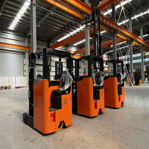 מלגזה חשמלית בעלת כושר הרמה של 2 טון, גובה הרמה 13 מטר, עם הרמה הידראולית להעמסה ופריקה בגובה רב, הזזה צידית ומערכת EPS. - Product Image 6