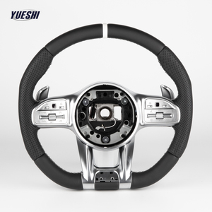 Volante Deportivo Personalizado en Cuero para GLC CLS GLA W206 W212 W221 <span class=keywords><strong>A180</strong></span> X253 - Product Image 1