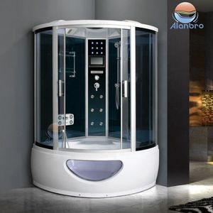 ห้องอาบน้ำฝักบัวอะคริลิกแบบตั้งพื้นพร้อมห้องซาวน่าแบบเปียกและแห้ง รวมกับอ่างน้ำวนนวดตัวแบบน้ำตก - Product Image 5