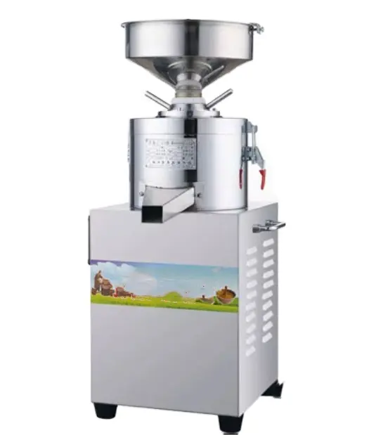 Máquina de fabricación de mantequilla de nuez especializada de alto rendimiento para un motor de cobre de producción eficiente de pasta de maní