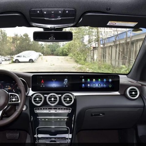 หน้าจอคู่ NaviHua ขนาด 12.3 นิ้ว สำหรับรถยนต์ Mercedes Benz C GLC Class W205 X253 ปี 2015 2018 มัลติมีเดีย Android วิทยุติดรถยนต์ ระบบนำทาง Carplay - Product Image 2
