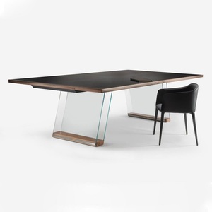 Table de <span class=keywords><strong>ping</strong></span>-<span class=keywords><strong>pong</strong></span> intérieure en verre et bois de conception nouvelle et haut de gamme avec ensemble de <span class=keywords><strong>ping</strong></span>-<span class=keywords><strong>pong</strong></span> multifonctionnel de luxe pour usage domestique et commercial - Product Image 3