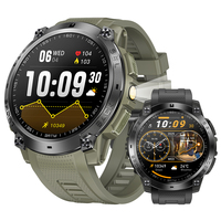 Nouvelle montre connectée GPS K76C avec lampe de poche, boussole, altimètre barométrique, étanche 3ATM, montre connectée de sport et de fitness pour hommes