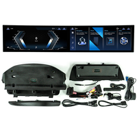 Écran LCD double 32 pouces avec autoradio Android multimédia Carplay pour BMW Série 7 F01 F02 F03 F04 NBT 2013-2017