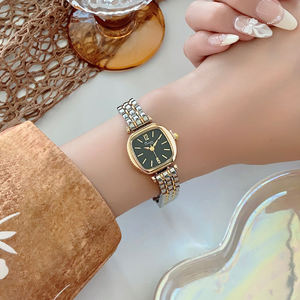 Lüks kuvars saatler kadın için basit stil yuvarlak Dial Casual İzle moda hediyeler toplu satın - Product Image 6