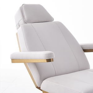 Camilla de Masaje en Oferta con 3 Motores de Alto Rendimiento Silenciosos, Superficie de Cuero PU Plegable para Salón de Belleza y Spa - Product Image 2
