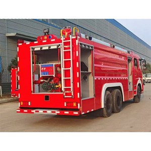 Nuevo camión de bomberos ISUZU GIGA 6x4 con tanque de agua de 12000L, camión cisterna de gran capacidad para extinción de incendios y rescate. - Product Image 6