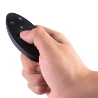 Télécommande de remplacement en plastique ABS infrarouge la moins chère, nouvelle, noire et blanche, 7 boutons, 433 MHz, code clonable