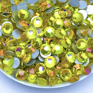 אבני חן מפעל מכירה ss8 קריסטל ab שטוח בחזרה rhinestones cristal ללא חם לתקן ריינסטון לציפורניים - Product Image 5