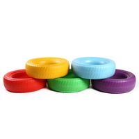 Terrain de jeu pour enfants, jeux d'obstacles, fitness, divertissement, pneu, puzzle, jouets amusants