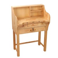 Banc de travail professionnel en bois massif pour la fabrication de bijoux avec tiroirs de rangement pour outils, table de travail moderne pour bijoutier pour une fabrication de précision