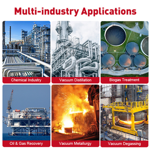 Wordfik 2BV2071 SS304 SS316 Corrosion Resistant 33mbar <strong>5HP</strong> Water Ring Vacuum <strong>Pump</strong> for Chemical Industry - Product Image 6