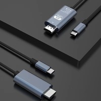 Cable Adaptador de Proyección de Alta Definición Tipo-C a HDTV para Pantalla Compartida