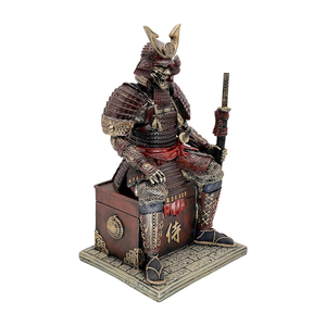 Weivista resina artigianato medievale antica Samurai guerriero non morto statua - Product Image 2