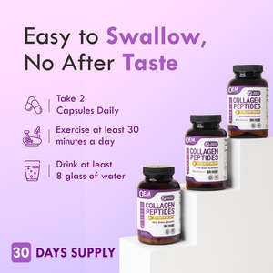 Oem פפטידים קולגן קפסולות עם <span class=keywords><strong>colostrum</strong></span>, ביוטין ו קרטין סוג i, ii, iii, v, x לעור שיער וויטמינים - Product Image 6