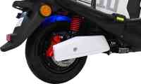 Moto électrique tout-terrain Jenova 60V 1500W, modèle 2026, vitesse 65 km/h, pour adultes, avec pneus larges de 12 pouces et cadre en acier allié