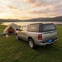 Couverture de benne rigide électrique rétractable et pliable pour Jeep Gladiator JT 2020-2026 - en alliage d'aluminium, étanche et verrouillable, pour benne de 5 pieds