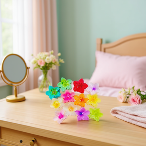 แองเจลิน่ากิ๊บติดผมรูปดอกไม้ห้ากลีบ 7.5 ซม. สไตล์หวานสำหรับผู้หญิงสาวๆ ใช้ทุกวันเครื่องประดับผมคุณภาพสูง - Product Image 2