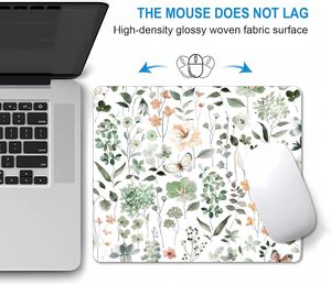 แผ่นรองเมาส์ลายดอกไม้สมัยใหม่ <span class=keywords><strong>รีวิว</strong></span>ดี ใช้งานได้ลื่นไหล เหมาะสำหรับนักเรียน - Product Image 4