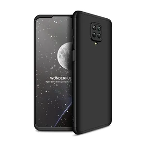 Orijinal GKK 3 in 1 PC telefon kılıfı darbeye dayanıklı arka kapak kılıfları Xiaomi Redmi için not 9S durumda