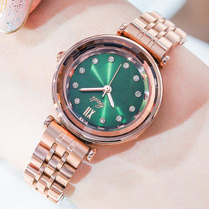 Montre pour femme tendance 2025, nouvelle montre polyvalente avec bracelet en acier inoxydable, montre décontractée pour tous les jours, étanche, à quartz - Product Image 4