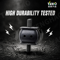 Amortisseur de vibrations en caoutchouc pour support moteur de tricycle robuste TENGHAO, pour rickshaw cargo, pièces de moteur de moto à trois roues