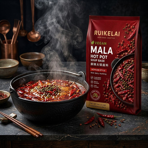 Base <span class=keywords><strong>de</strong></span> Sopa Mala Vegana al por Mayor OEM, Condimento Picante <span class=keywords><strong>Sichuan</strong></span> a Base <span class=keywords><strong>de</strong></span> Plantas, Fabricante <span class=keywords><strong>de</strong></span> Salsa Mala Personalizada OEM, <span class=keywords><strong>Precio</strong></span> al por Mayor - Product Image 6
