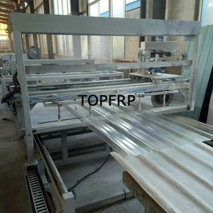 แผ่นไฟเบอร์กลาส YX840 GFRP แผ่นหลังคาลูกฟูก แผ่นหลังคา FRP - Product Image 2