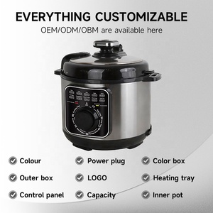 Vente en gros d'usine OEM ODM 5L 6L 8L 10L 12L Autocuiseur électrique multifonction en acier inoxydable, marmite haute pression, <span class=keywords><strong>cuiseur</strong></span> à <span class=keywords><strong>riz</strong></span> - Product Image 5
