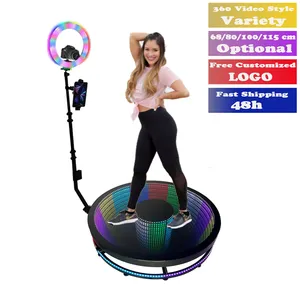 Hot Sale New Portable Selfie Machine 360 Photo Booth Spinner Platform Business Camera Vending Machine 360 Degree Video Booth