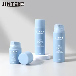 100ml umwelt freundliche leere PP-Kunststoff-Kosmetik verpackungs behälter Hautpflege serum 30ml 50ml Airless Lotion Pump Bottle