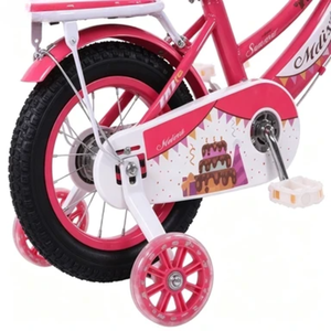 Vélo Enfant Fille à 4 Roues, Monovitesse, 12'', 16'', 20'', pour Tout-Petits, Pédalage Extérieur avec Pédales Standard - Product Image 5