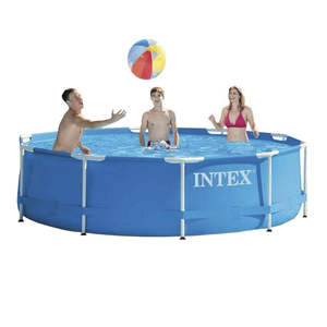 <span class=keywords><strong>Piscine</strong></span> <span class=keywords><strong>hors</strong></span> <span class=keywords><strong>sol</strong></span> ronde <span class=keywords><strong>INTEX</strong></span> 28200 305*76cm, bleue, <span class=keywords><strong>pour</strong></span> la famille, structure en acier, gonflable, extérieure - Product Image 1
