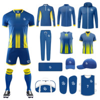 2024 Maillot de Football Homme Personnalisé à Sublimation, Respirant, Séchage Rapide, Style Tendance, de Qualité Supérieure OEM