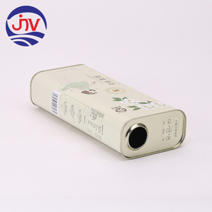 Envase Metálico Rectangular de Hojalata de 1.6L para Aceite de Oliva, Seguro para Alimentos, con Impresión Offset y Logotipo Personalizado - Product Image 4