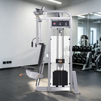 Machine professionnelle de musculation pour pectoraux et deltéens dorsaux avec bras réglables pour l'entraînement du haut du corps