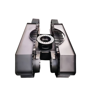 Châssis à chenilles en acier renforcé Gaoshan Gsstu/2-5t Bibo, capacité de charge de 2-5 tonnes, avec palier d'orientation - Product Image 1