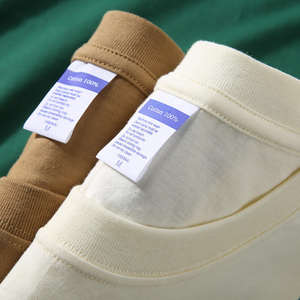 T-shirt en coton premium à manches courtes pour homme, coupe oversize imprimée en 3D, col rond, tissu épais de haute qualité, idéal pour l'été – Vente en gros - Product Image 3