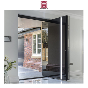 An ninh Châu Âu bão bằng chứng sợi thủy tinh cửa nhà lối vào pivot phía trước cửa - Product Image 2