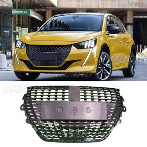 Kit carrosserie pour Peugeot 208 2018-2020, calandre de pare-chocs, grilles de course, bandes décoratives, calandre avant, pièce extérieure - Product Image 2