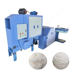 Wool carding machine sale small lab carding machine long fiber wool combing carding processing machine